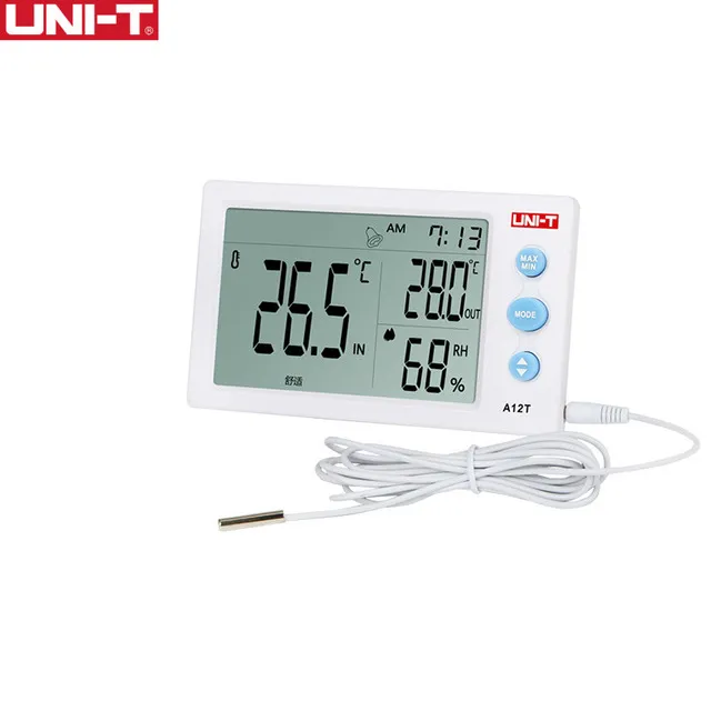 UNI-T Air Quality Detector A25F A25D A25M Formaldehyd PM2.5 Monitor Mätar Lasertemperatur Fuktighet Inomhuspolymer Batteri