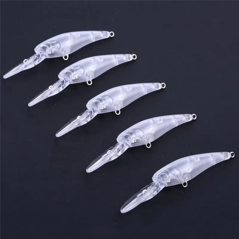 ABS Plastic Unpainted Fishing Lure Blank Body Minnow Bait 9.3cm 6g Shallow  Diving Swimbaits DIY Color Baits Accessories From Rainbowjack, $83.37