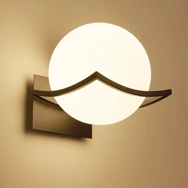 Acquista Progetto di binario luminoso da parete in alluminio a LED Lampada  LED quadrata da comodino Camera da letto Decorazione da parete Arti