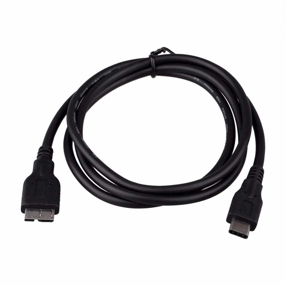 Freeshipping 1M USB Cable Type C USB 3.0 Male to Micro USB Adapter Converter Cable For Macbook