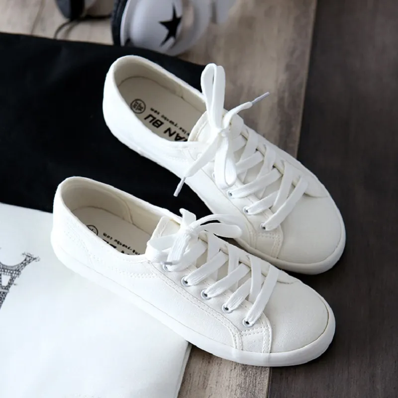 White sales canvas runners