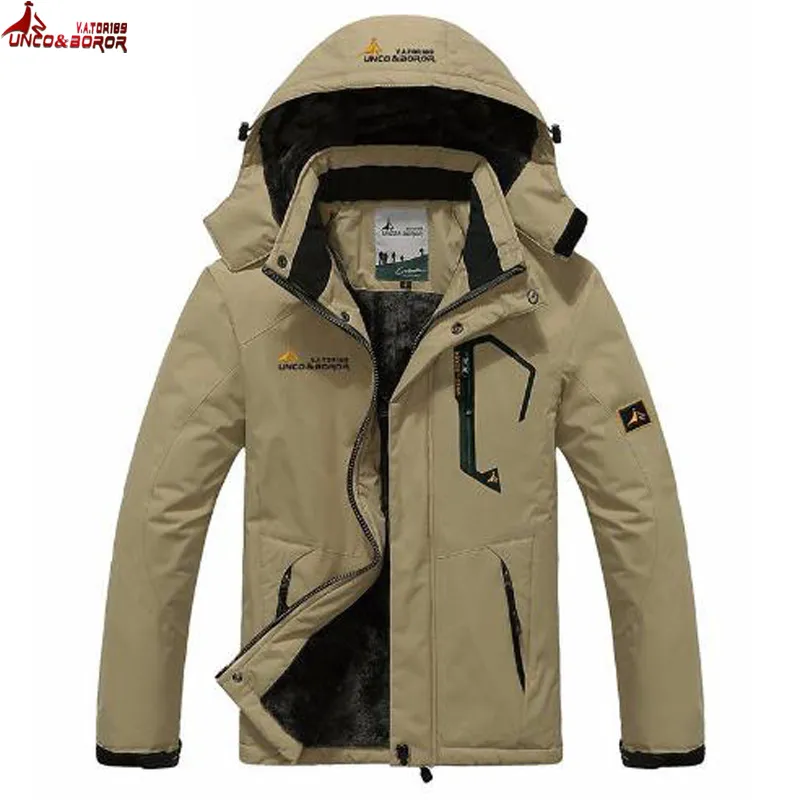 Veste D'hiver Homme Chaude Et Imperméable - Coupe Décontractée, Manches Longues - Pour Randonnée, Ville, Quotidien - Plusieurs Coloris Disponibles