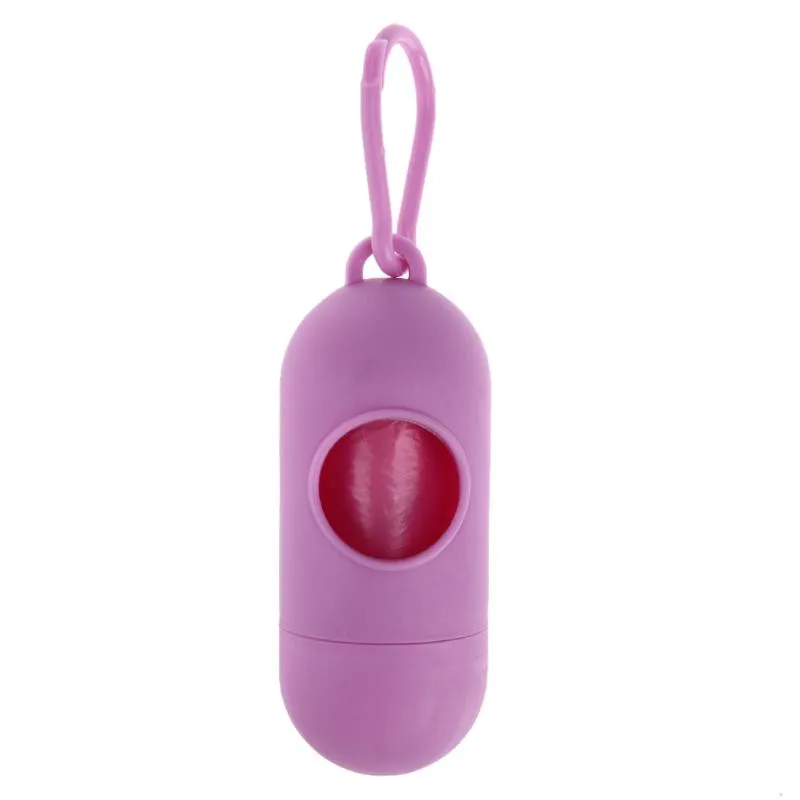 Cute Pet Supplies Dog Poop Bag Scoop Smycz Dozownik z Hook Mini Dog Poop Bag Boxes