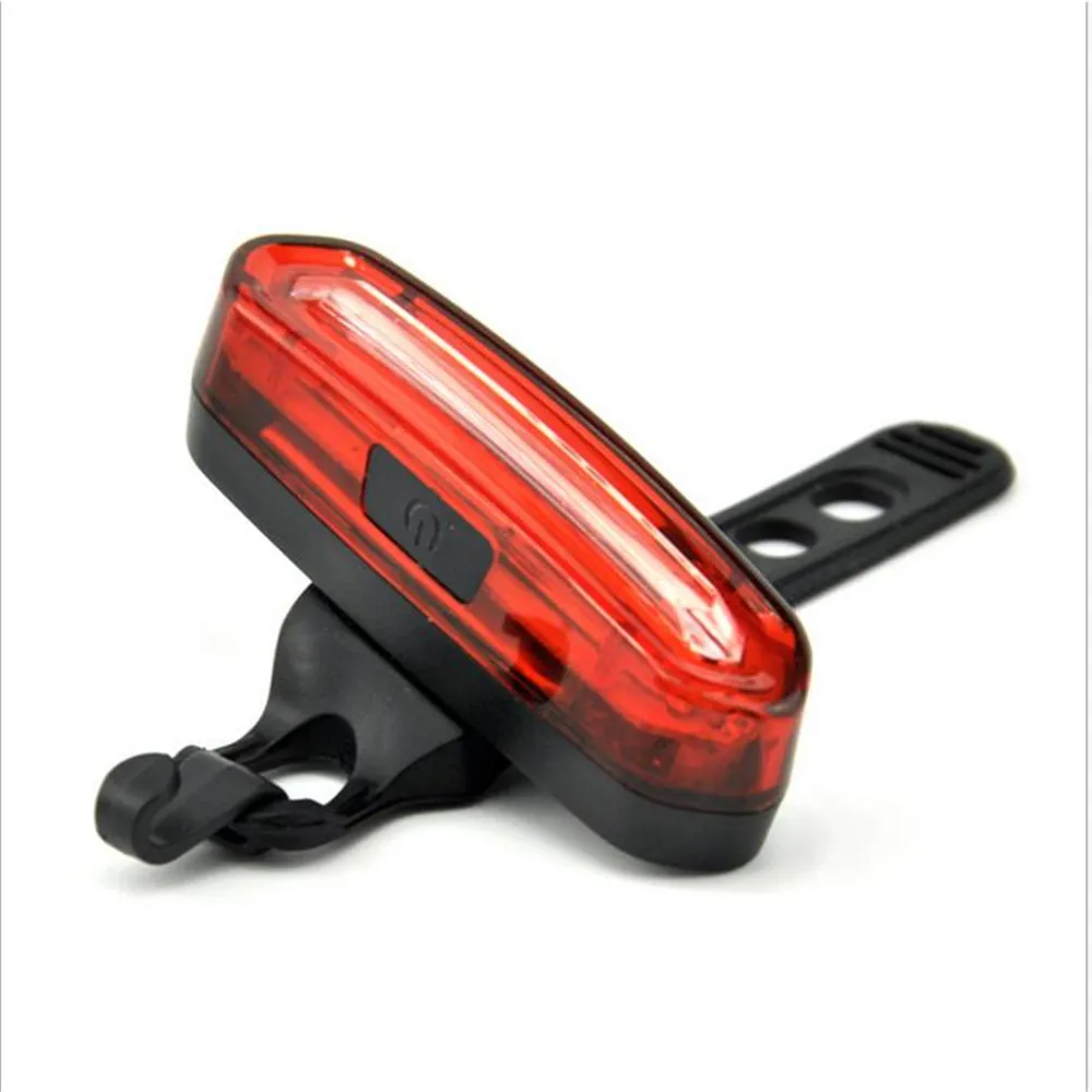 USB Recarregável Moto Cauda Luz-Super Brilhante 120 Lumens À Prova D 'Água Da Bicicleta Luz Traseira com 6 Modos, Fácil de Instalar Led Vermelho / Luz Azul