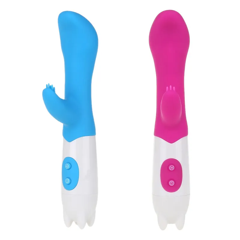 10 Geschwindigkeiten Dual Vibration G-Punkt Vibrator Produkt Vibrationsstab Sexspielzeug Produkt für Frauen Erwachsene Produkte