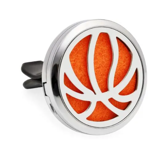 1 PZ Infinity Basket Credere 30mm In Lega Auto Diffusore Medaglione Vent Clip Aroma Profumo Medaglione Magnetico Con 10p Tamponi di Olio Gratuiti HG216-238
