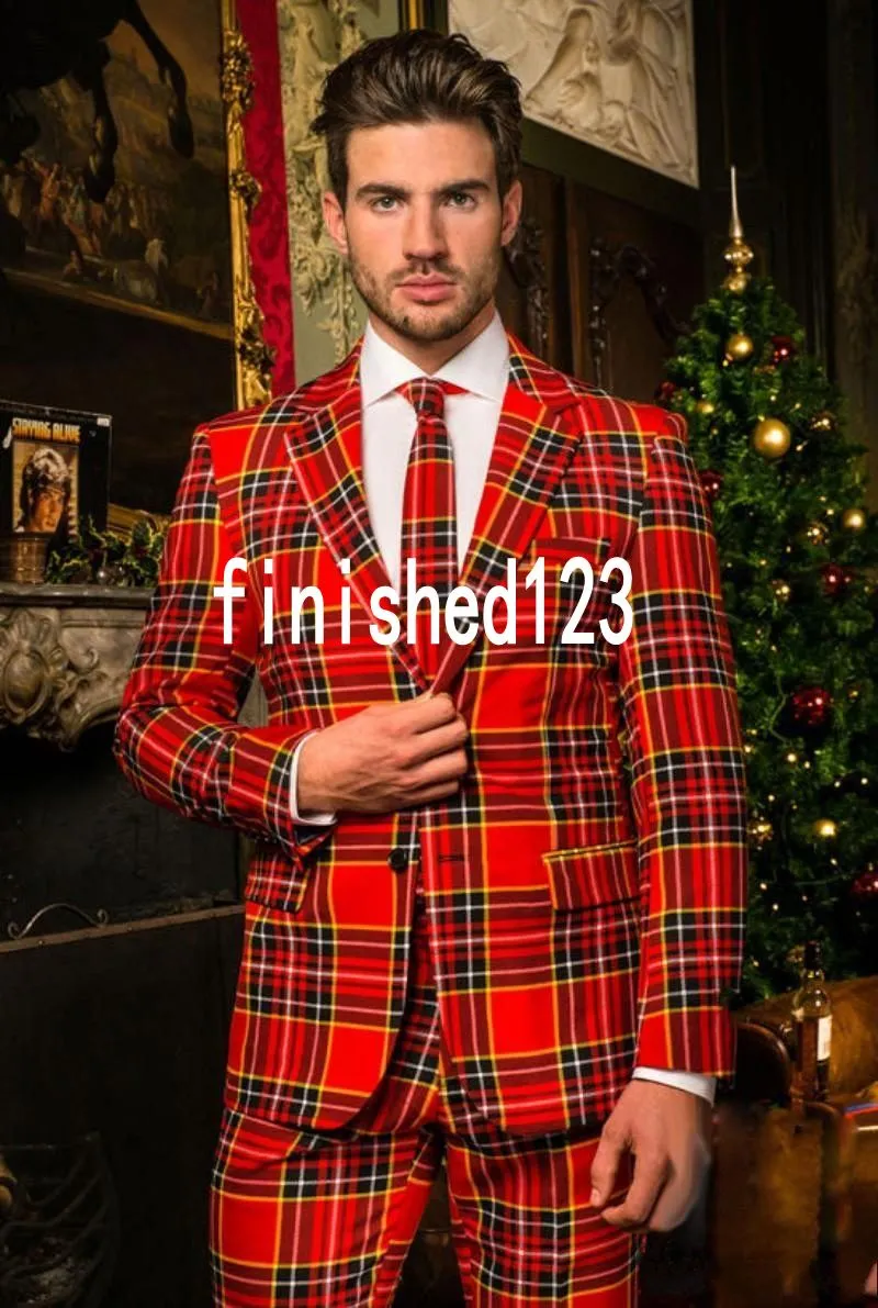 Diseño clásico Novios Esmoquin Dos botones Muesca Solapa Padrinos de boda El mejor traje de hombre Trajes de boda para hombre (chaqueta + pantalones + corbata) NO: 754