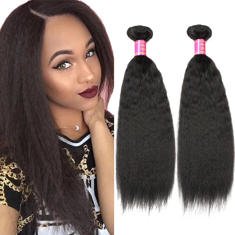 Meetu Hair 2 Bundles 828 inch Brazilian Human Hair 8A Loose Wave Yaki Straight Deep Curly Body Wave Straight Water Wave Whole556508162335