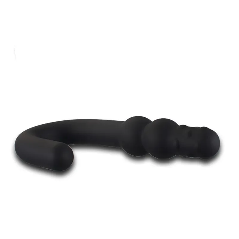 Mjuka silikonpärlor anal rumpa plug anus krok g spot stimulator i vuxna spel för par erotiska sexleksaker för kvinnor män gay8778183