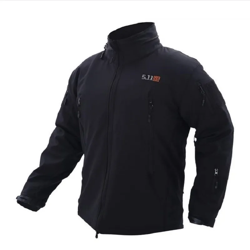 Mens Outdoor Softshell Jacket Waterproof Shark Skin Soft Shell
