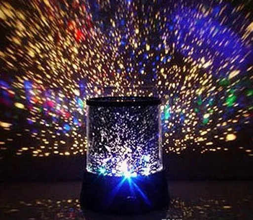 Star projector lamp roterende muziek LED ster Iraakse projector kleurrijk nachtlampje slaaplamp creatieve geschenken