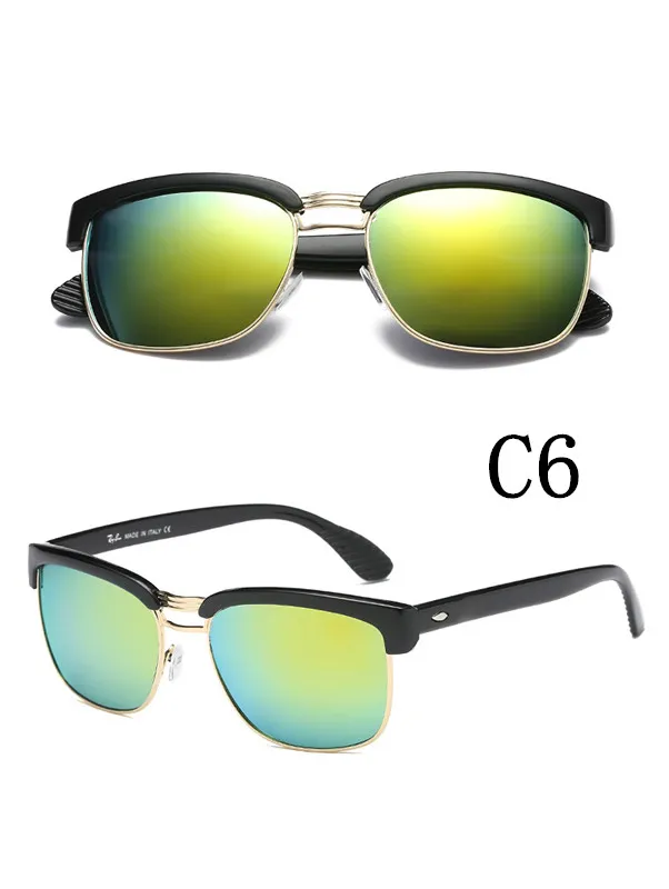 Yeni 2018 Moda Güneş Gözlüğü Kadın Erkekler Marka Tasarımcı Güneş Gözlükleri Retro UV400 Yansıtma Anti-Reflective Kadın 4809270