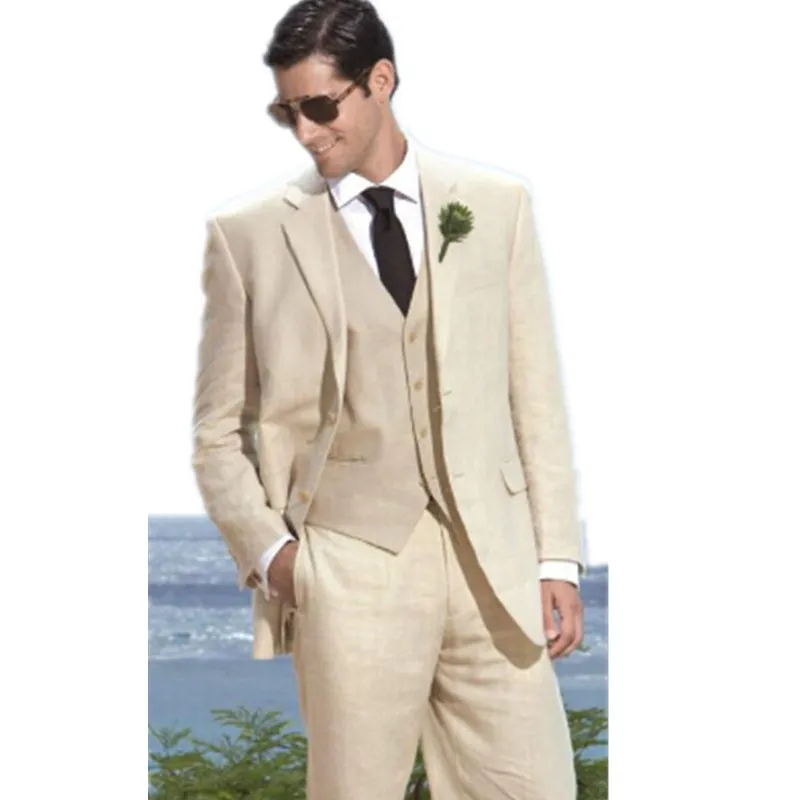 Nuovi arrivi Smoking da sposo a due bottoni Groomsmen Notch Risvolto Giacca da uomo migliore Abiti da sposa da uomo (giacca + pantaloni + gilet + cravatta) H: 890