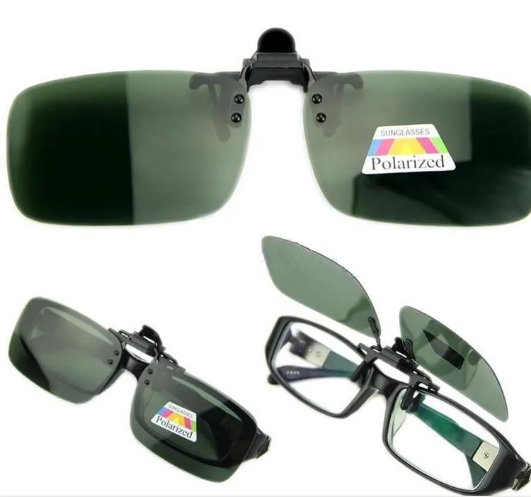 Donna Rotonda Occhiali Da Sole Polarizzati Clip su occhiali da sole flip-up degli uomini di modo ovale UV400 pesca di guida visione notturna occhiali da sole clip on lenti