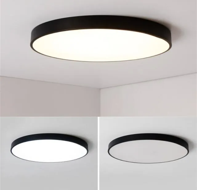 Led Ceiling Light Round Super Thin Lighting Fixture Macarons Lamp for Bedroom Livingroom Corridor Restaurant