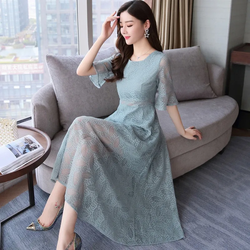 Simple And Elegant Dark Green Georgette Silk Long Ready Made Designer Gown