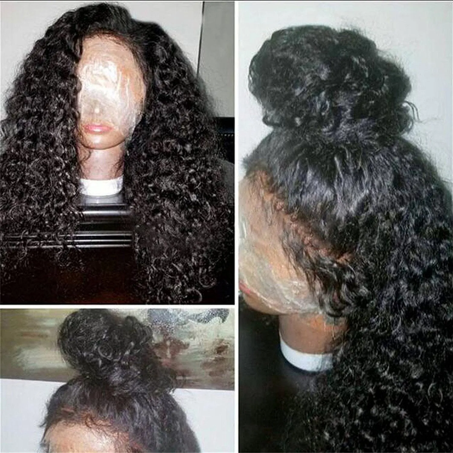 360 Renda frontal peruca 130% de densidade pré-arrancada canteiros de cabelo frontal perucas de cabelo humano encaracolado para mulheres negras 12inches DIVA1