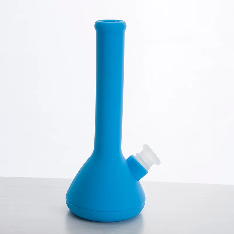 Tubo dell'acqua in silicone con stelo in silicone Raccoglitore di nettare in silicone Impianto petrolifero, narghilè, Narghilè in silicone portatile tubo dell'acqua 454