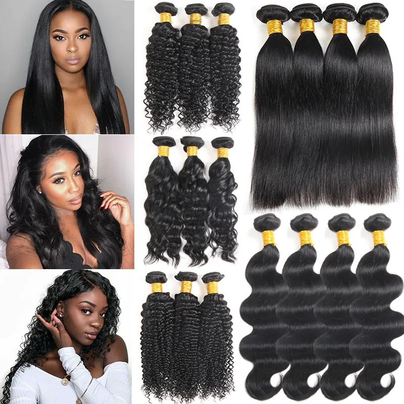 8A Virgin Brazilian Human Hair Bundles 100g... From  display picture 2