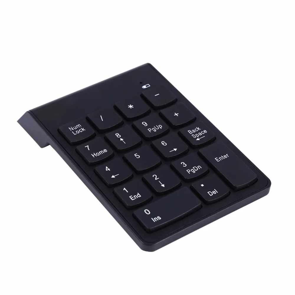 Freeshipping Sem Fio Bluetooth Pad Numérico Teclado Numérico 18 Teclas Do Teclado Digital Para Laptop Auto Sono