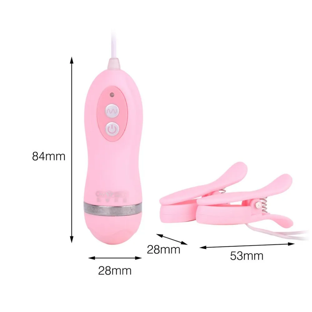 1 Pair Nipple Vibrator, Vibrating Nipple Transparent Clamps Sucking  Stimulator Massager With 10 Powerful Vibration, Rechargeable Adult Sex Toys  For Wo