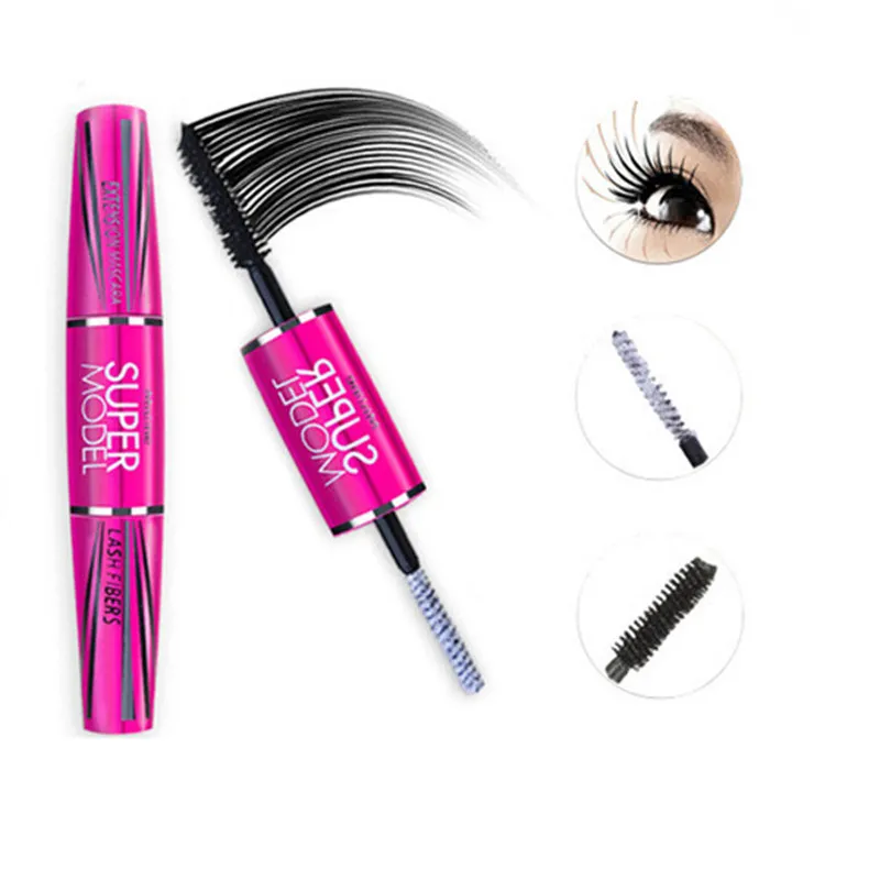 NIEUWE AANKOMST MIENTINE 4D VEEL EYELASH Mascara Thailand Curling lange waterdichte make -up oogwimpers Curving mascara9419894