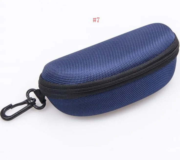 Sunglasses Case Eyeglasses Box Glasses Bag Eyeglasses Carry Box Sunglass Portable Zipper Hook Hard Holder Sunglasses2898340