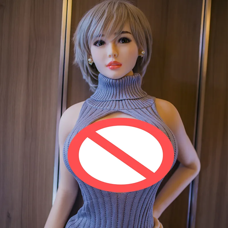 Factory High quality Japanese silicone love doll realistic adult sex doll, silicone real sex doll for men with skeleton, masturbation dolls