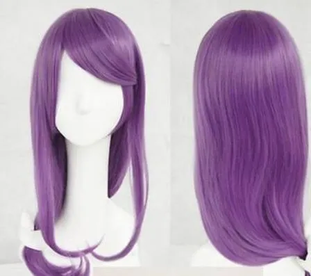 FIXSF757 nuovo stile corto moda viola fantasia cosplay parrucca per capelli parrucche per donne