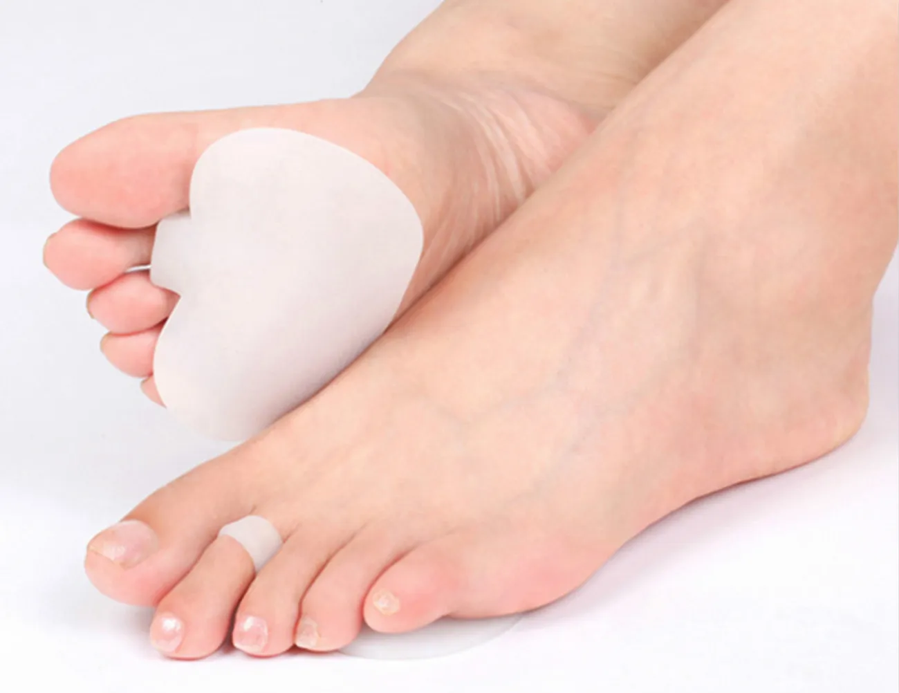 Elitzia ETFT010 Cuidados Com Os pés Hallux Valgus Palmilhas Ortodônticas De Silicone De Salto Alto Mat Forma De Maçã Uso diário