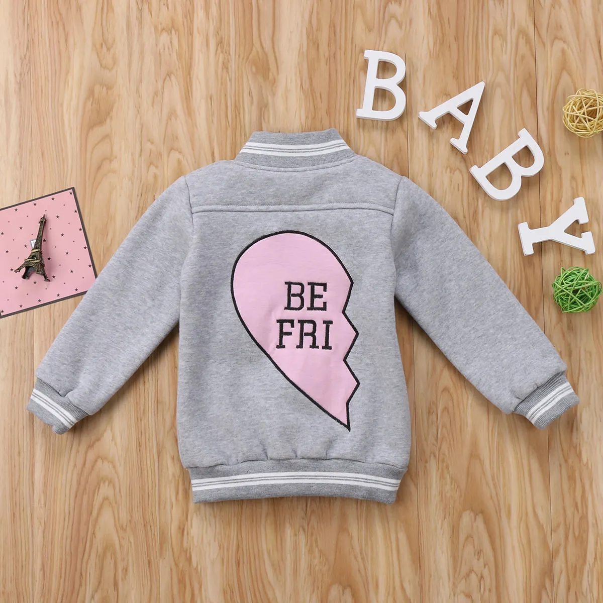 2012 New Autumn Winter Kids Child Baby Boy Girl Best Friend Clothing Jackets Coats Snowsuit Tops Outerwear