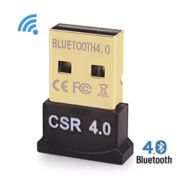 Adattatore Bluetooth Mini USB V 4.0 DUGHT MODE DONGLE WIRELELS CSR 4.0 Win10 Win8 / 7 XP