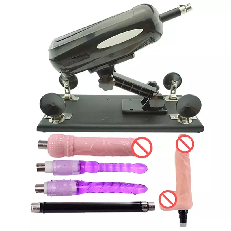 Vibromasseur automatique de Machine de sexe avec des accessoires de gode anal machines d'amour de rapports sexuels jouets sexuels de Masturbation féminine pour des femmes