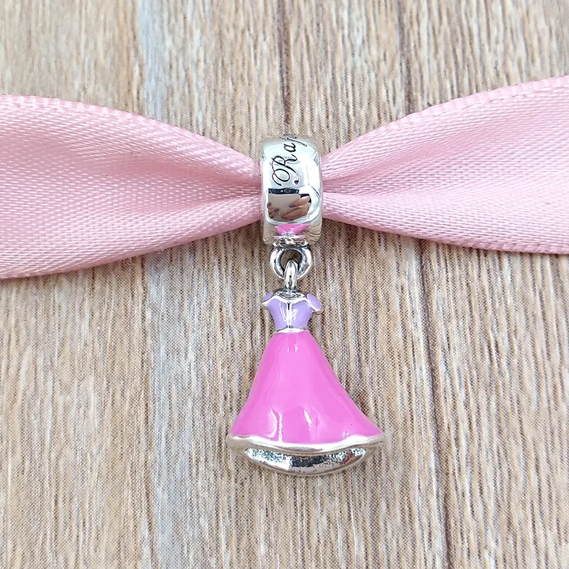 Sterling Silver Rapunzel Dress Charm Bead for European Charm Bracelets &  Necklaces from Dhgate Silver - price 10.41