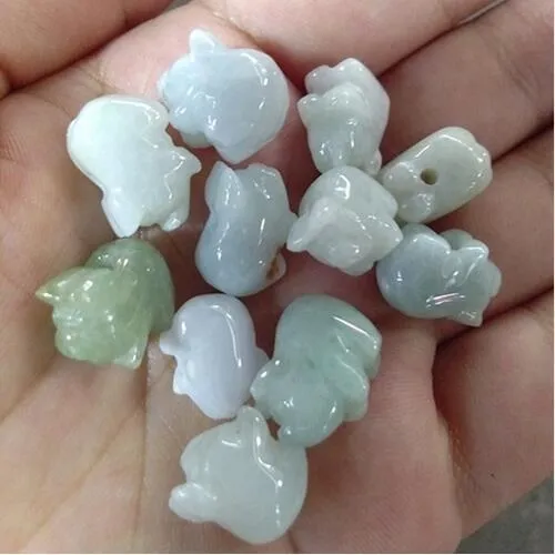 Fine Jewelry Natural jade bracelet and pig rich bead jade pendant factory direct