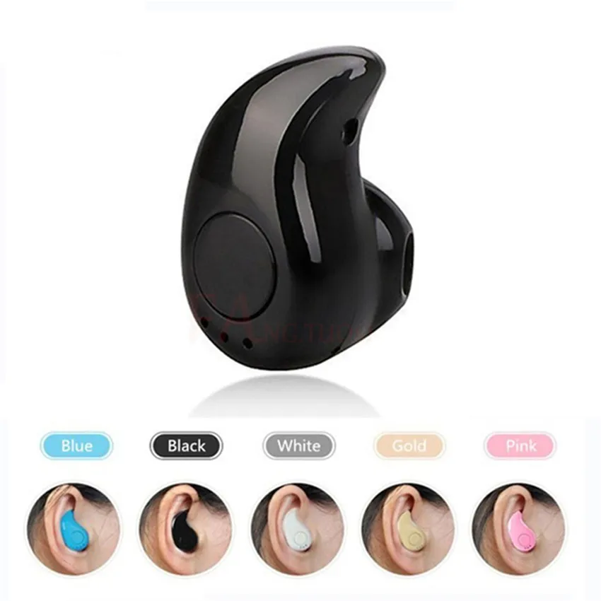 5 Renkler S530 Mini Kablosuz Bluetooth Kulaklık Kulak Spor Ile Mic Ile Kulakiçi Handsfree Kulaklık Kulaklık Iphone 7 Bluetooth Kulaklık