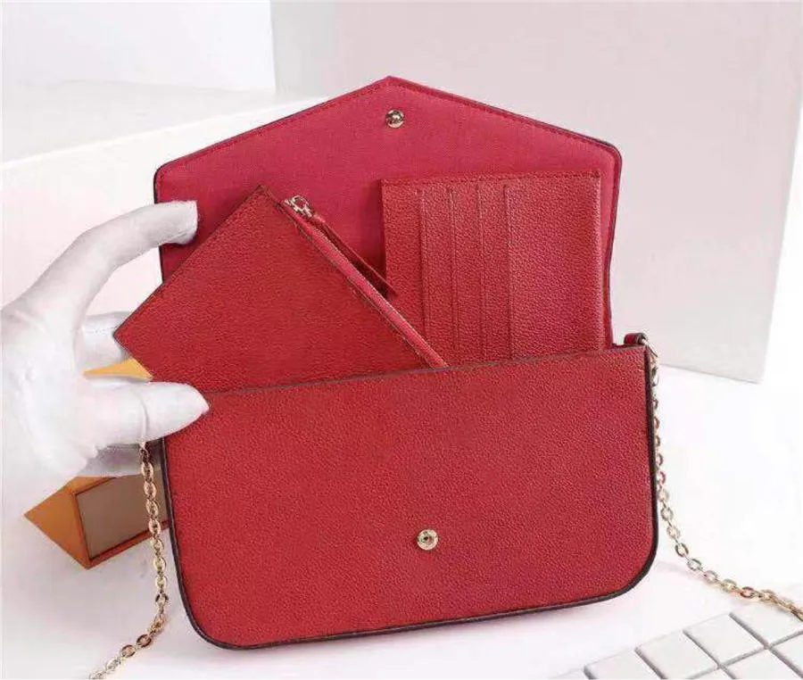 designer luxury handbags purses High quality 3pcs/set designer shoulder brand bag 2019 brand fashion fashion designer bags Size 21/11/3cm