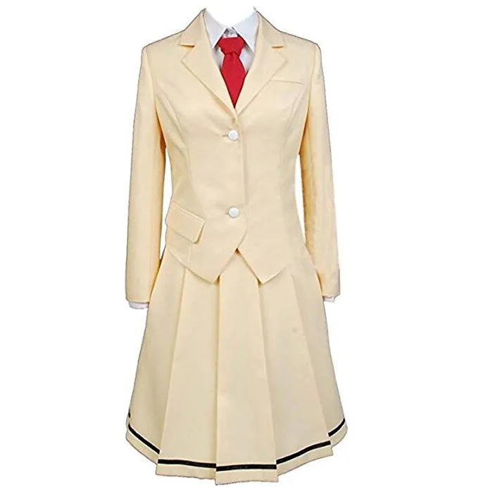 Watamote Kuroki Tomoko High School Mundliform Cosplay Costume214U