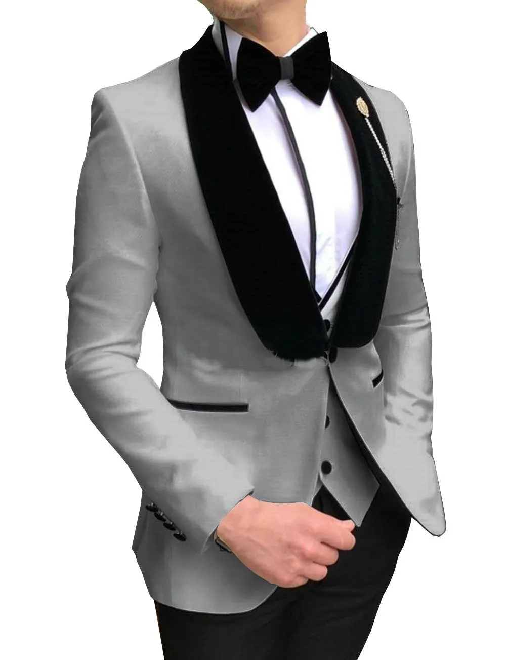 Terno casamento masculino ternos 3 peças fino ajuste ternos de negócios noivo roxo smoking para homem formal terno de casamento blazer calças vest290b