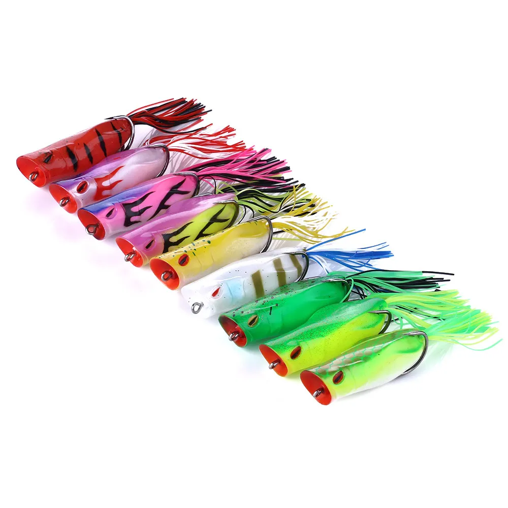 7cm Topwater Frog Popper: Soft, Lifelike, 14g Weight Ideal For