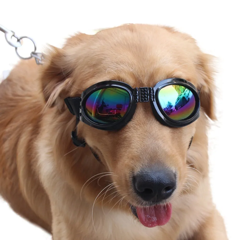 Óculos de sol para cães, óculos de sol para cães, golden retriever, samoiedo, proteção para os olhos de cachorro grande