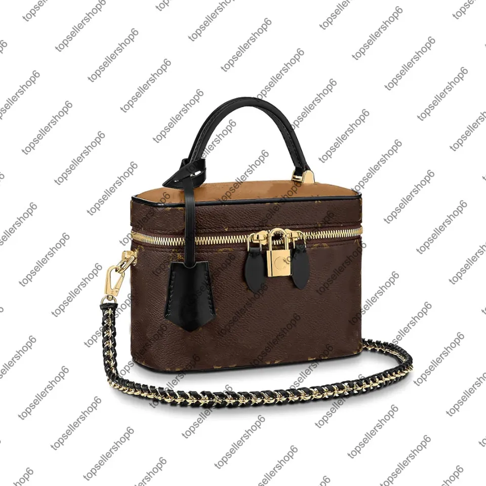 M42265 NICE BB M45165 VANITY PM Handbag Purse Women Cowhide 