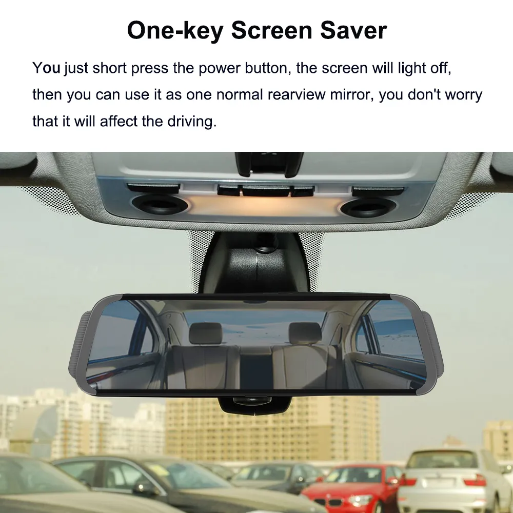 Track Car Rear View Mirror
