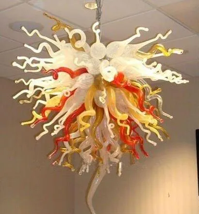 Lamps Modern Crystal Chandeliers Lighting Elegant Antique Art Hand Blown Glass American Style Chandelier
