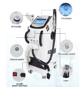 Professionell hårborttagning av hög kvalitet IPL -maskin DPL OPT LASER RF PICO Hår Ta bort tatuen Ta bort ansiktslyftning