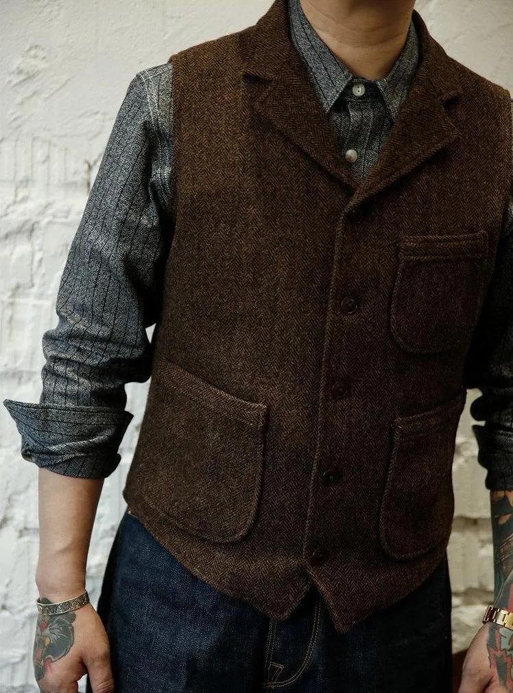 Chalecos de novio marr n oscuro a la moda 2020 chalecos de traje para hombre hechos a medida para fiesta de boda vestido de hombre chaleco azul