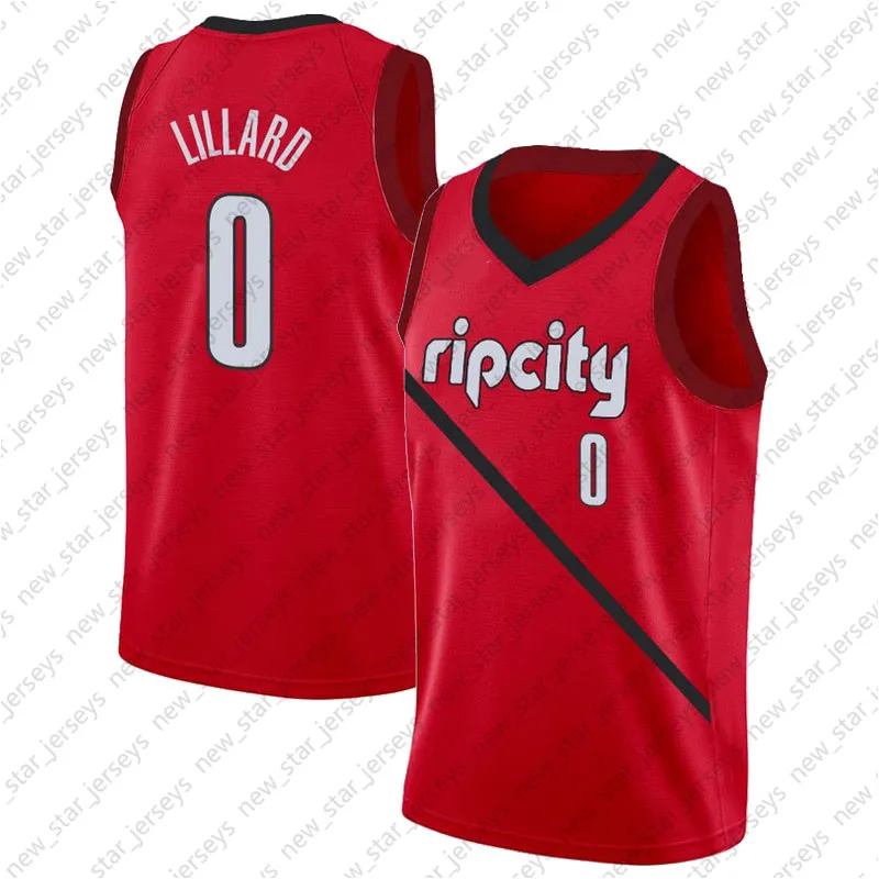 Rip city jersey red 2025