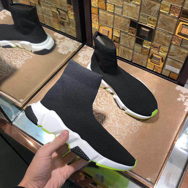 High Quality Speed Sneakers: Stretch Knit Mesh Casual Shoes For