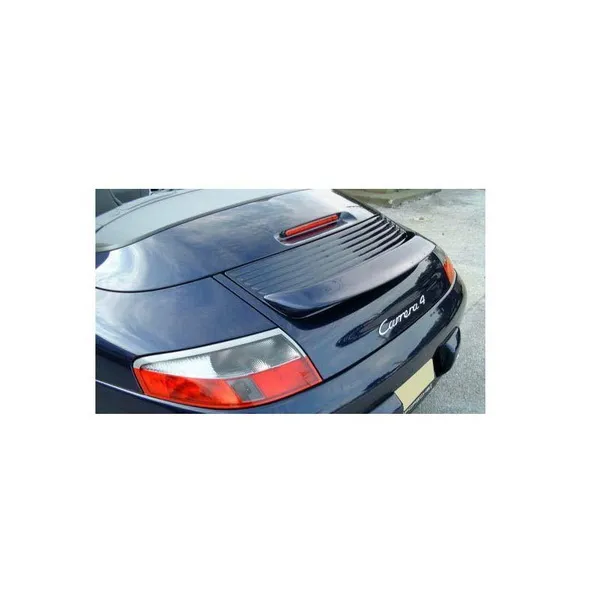 For Porsche 96-04 Carrera 996 Rear Spoiler Trunk Wing Fiberglass Unpainted (Unfits for Turbo!)