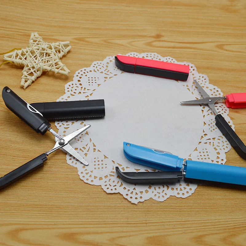 Paper Craft Scissors: Ballpoint Pens Style Flower Design Safety ...